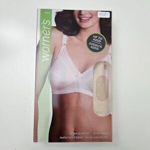 213. Warner's firm support wire free bra. NWT